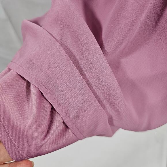 Charlotte Russe Pink Off-the-Shoulder Romper NWT Size Small - Picture 8 of 12